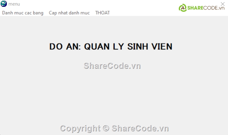 Quản lý sinh viên,code Visual Basic 6.0,code phần mềm,VB Quản lý sinh viên